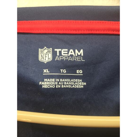 Dri Fit NFL New England Patriots Mens Size XL Navy Blue Graphic T-Shirt 6556 - Picture 4 of 7